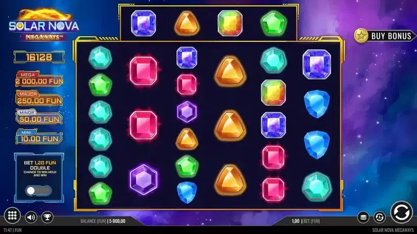 Solar Nova Megaways slot screenshot 1