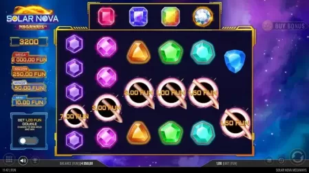 Solar Nova Megaways slot screenshot 2