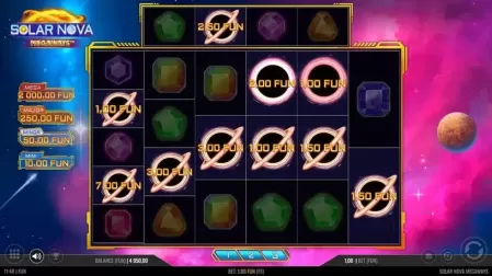 Solar Nova Megaways slot screenshot 4
