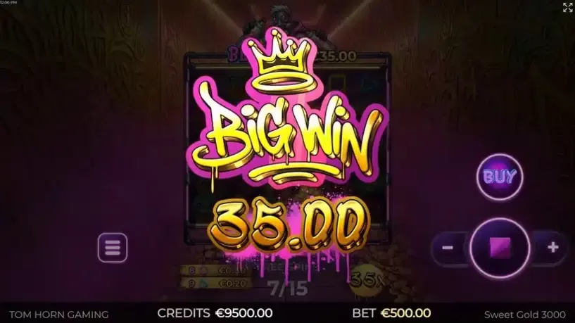 Sweet Gold slot screenshot 