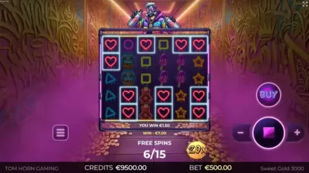 Sweet Gold slot screenshot 4