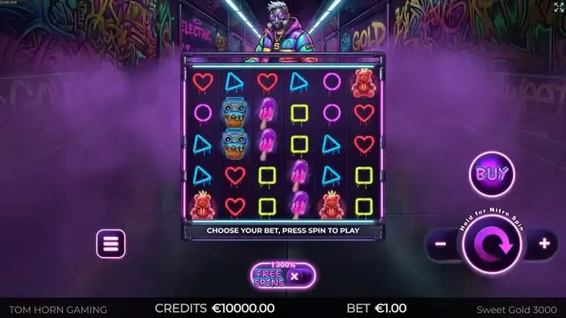 Sweet Gold slot screenshot 