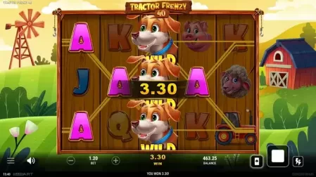 Tractor Frenzy 40 slot screenshot 2