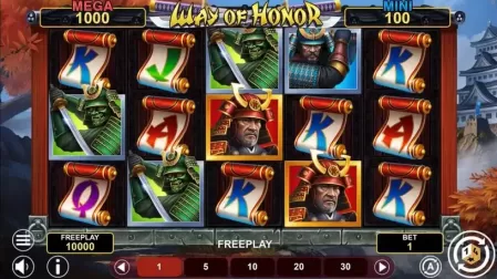 Way Of Honor Hold And Win slot screenshot 1