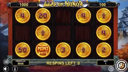 Way Of Honor Hold And Win slot screenshot 6