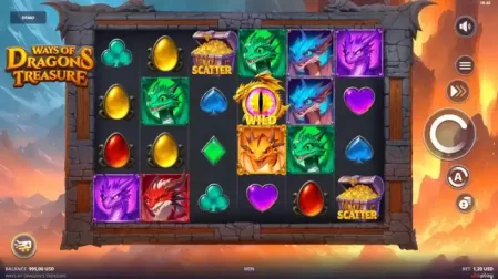 Ways of Dragons Treasure slot screenshot 1