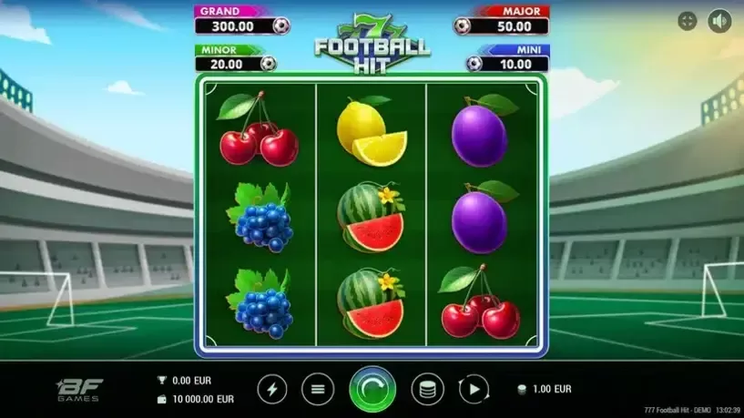 777 Football Hit slot screenshot 