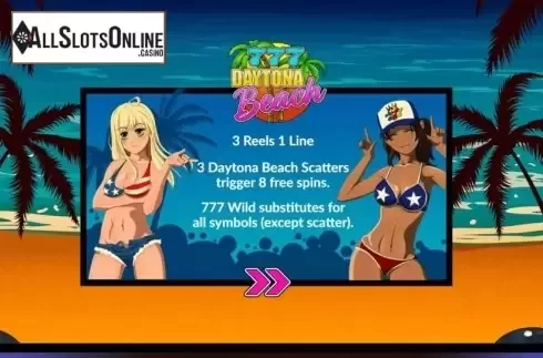 Start Screen. 777 Daytona Beach from Maverick