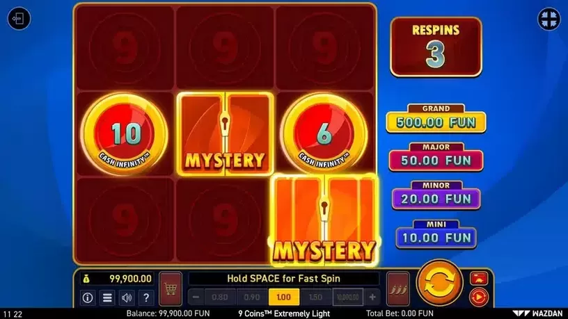 9 Coins™ Extremely Light slot screenshot 3