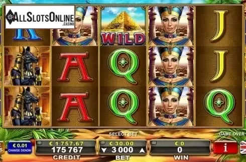 Reel Screen. Almighty Ramses II both ways from EGT
