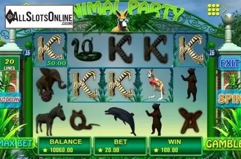 Screen5. Animal Party from Booming Games
