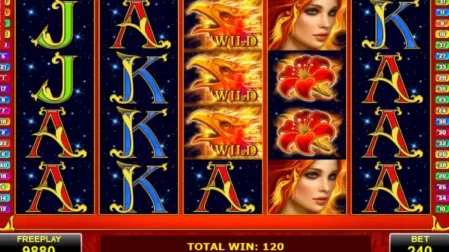 Arising Phoenix slot screenshot 2