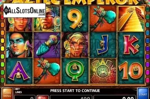 Screen2. Aztec Emperor from Casino Technology