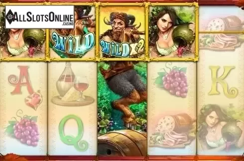 Game Screen. Bacco and Venere from Octavian Gaming