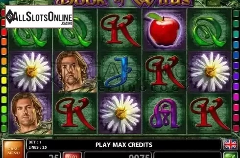 Screen2. Book Of Wilds from Casino Technology