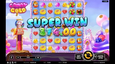 Candy Gold slot screenshot 6