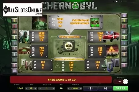 Paytbale. Chernobyl from Five Men Games