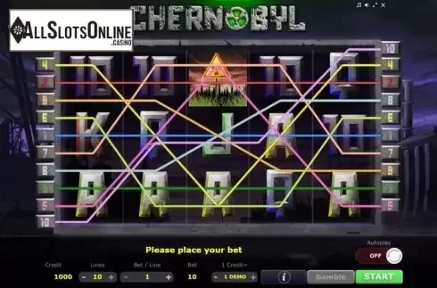 Reel Screen. Chernobyl from Five Men Games