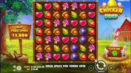 Chicken Drop slot screenshot 1