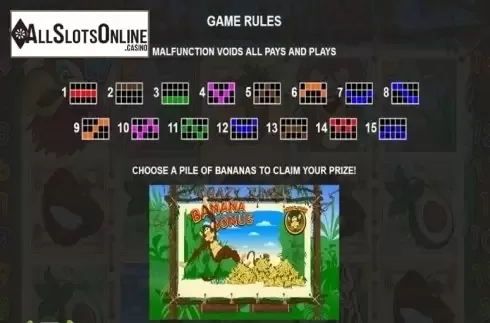 Paytable 2. Crazy Jungle (Pragmatic Play) from Pragmatic Play