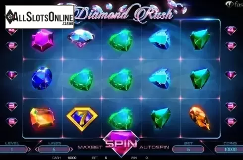 Reel Screen. Diamond Rush (BetConstruct) from BetConstruct