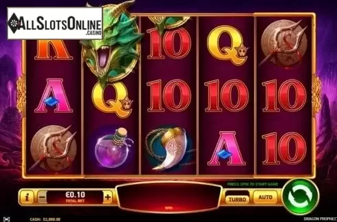 Reel Screen. Dragon Prophecy from Ruby Play