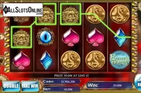 Win screen. Eastern Dreams from R. Franco