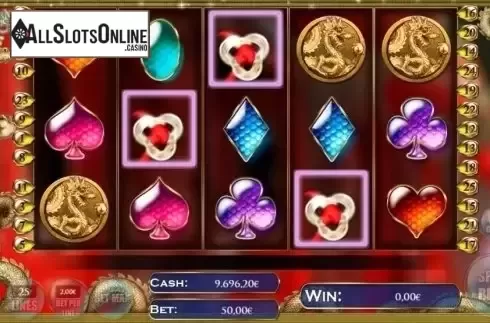 Bonus Symbol screen. Eastern Dreams from R. Franco