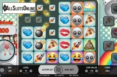 Screen 4. Emojiplanet from NetEnt