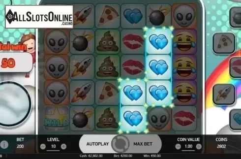 Screen 5. Emojiplanet from NetEnt