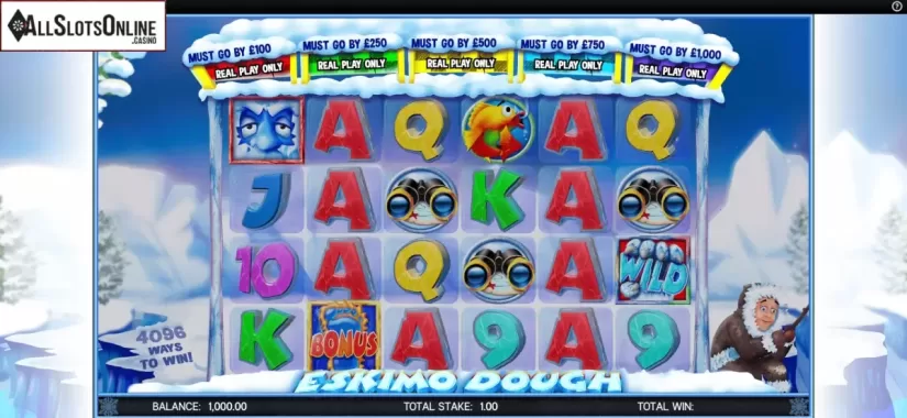Reel Screen. Eskimo Dough from CORE Gaming