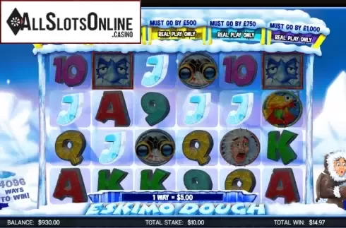 Win Screen 2. Eskimo Dough from CORE Gaming