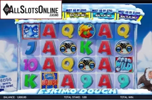 Reel Screen. Eskimo Dough from CORE Gaming