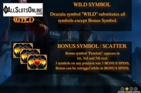 Paytable 2. Eternal Desire from Zeus Play