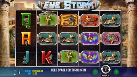 Eye of the Storm slot screenshot 1