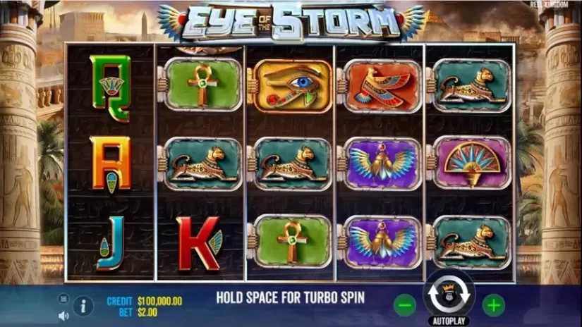 Eye of the Storm slot screenshot 1