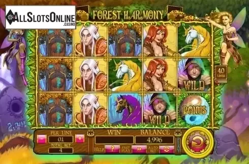 Screen 2. Forest Harmony from Spinomenal