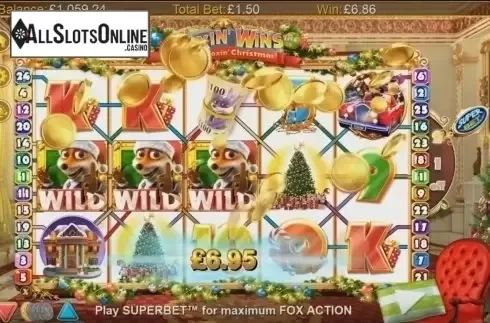 Win Screen . Foxin' Wins - A Very Foxin' Christmas from NextGen