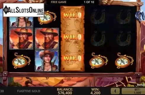 Expanding Symbols Win Screen