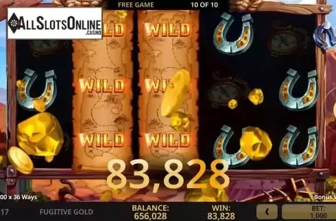 Mega Win Screen