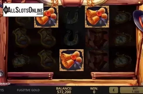 Free Spins Win Screen