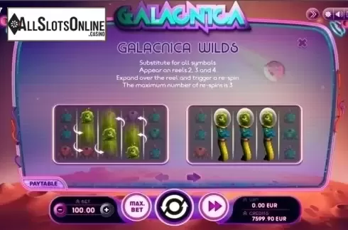 wild. Galacnica from Spinmatic