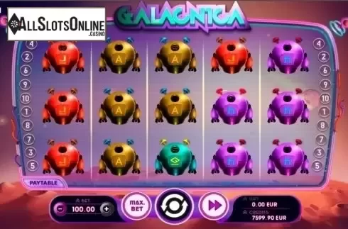 Reel Screen. Galacnica from Spinmatic