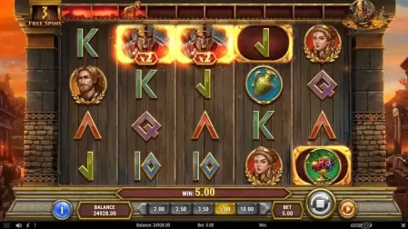 Gates of Troy slot screenshot 5