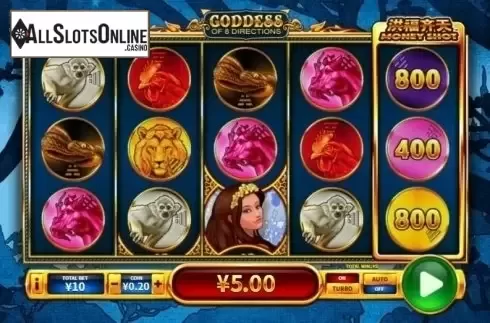 Win Screen . Goddess of 8 Directions from Skywind Group