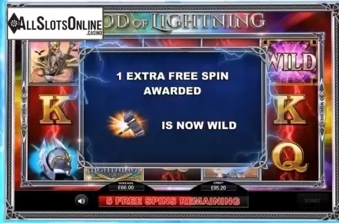 Screen 4. God of Lightning (Inspired Gaming) from Inspired Gaming