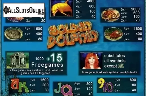 Screen2. Golden Dolphin from Merkur