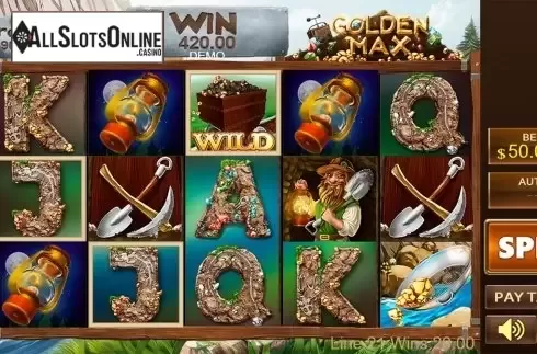 Game workflow 4. Golden Max from PlayStar