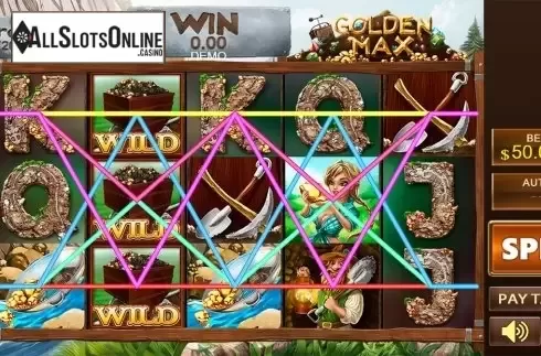 Game workflow 2. Golden Max from PlayStar