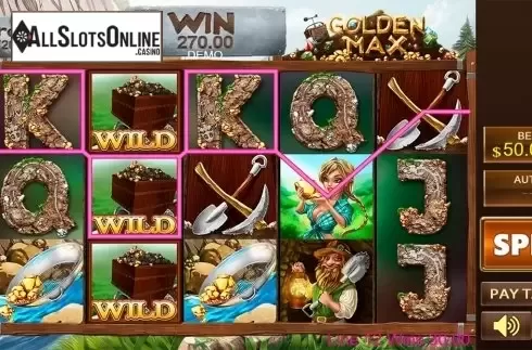 Game workflow 3. Golden Max from PlayStar